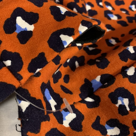 Maeve Anthropologie Leopard Animal Print Flare Kick Pants Size Large - Picture 4 of 5